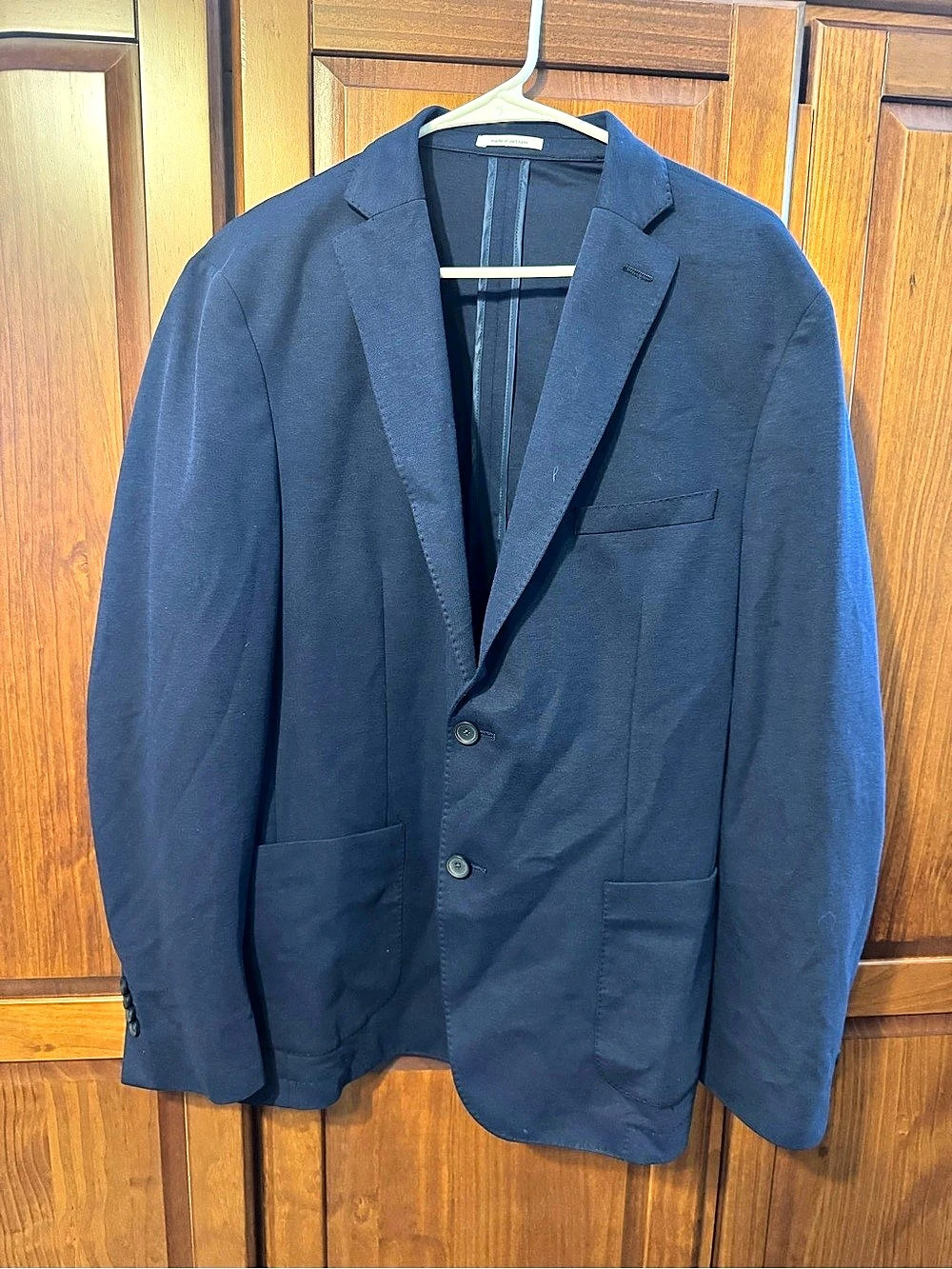 bar III slim fit blazer in Blue Size 44R Like New